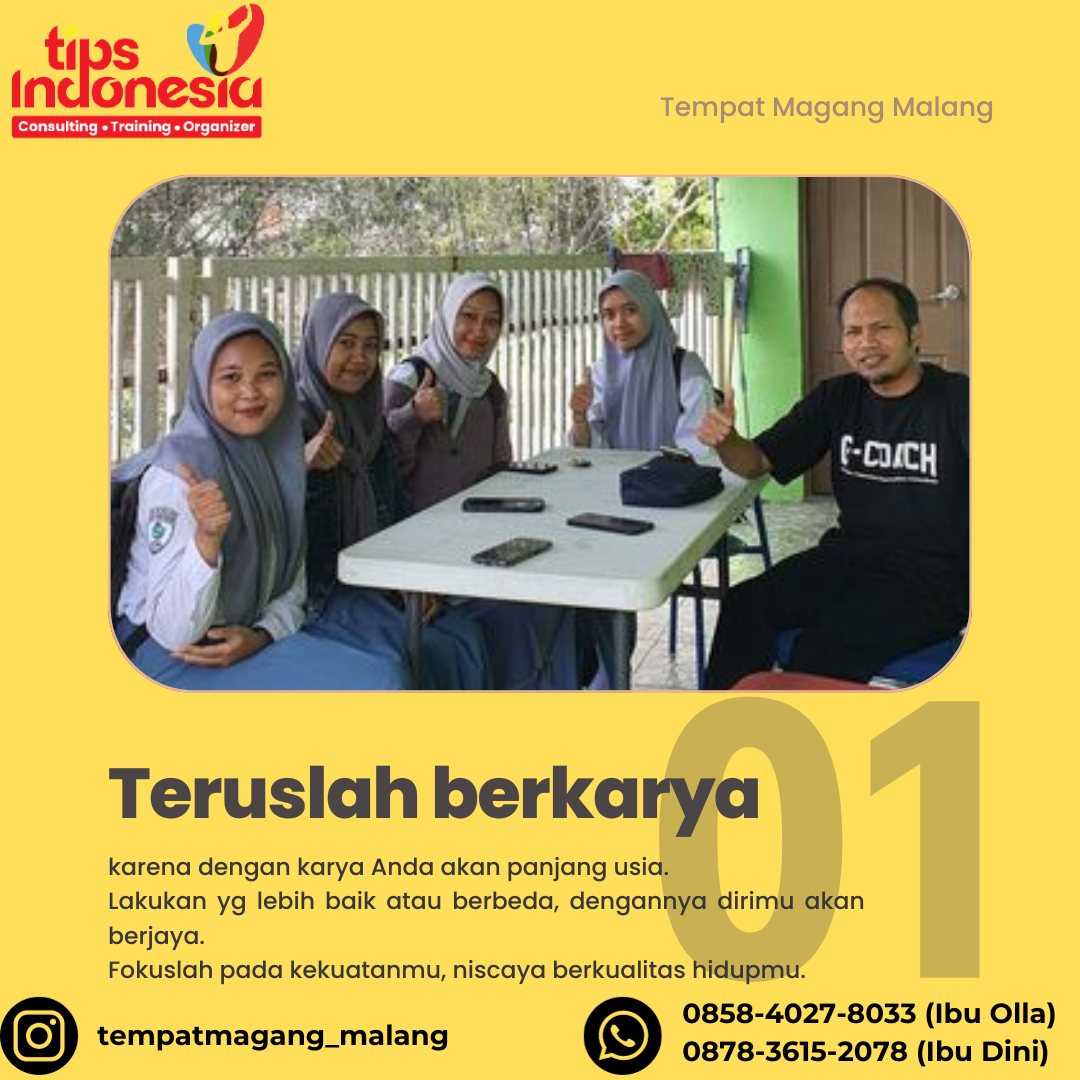 PENTINGNYA MAGANG | TIPS INDONESIA | 0858-4027-8033